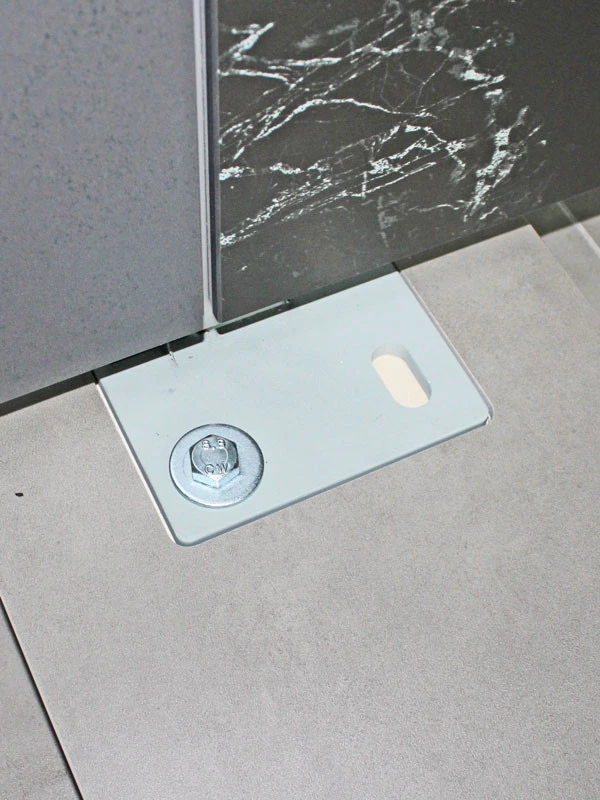 Keramik-Sichtschutz Futura Mit Feuerverzinktem Pfosten – Bild 11