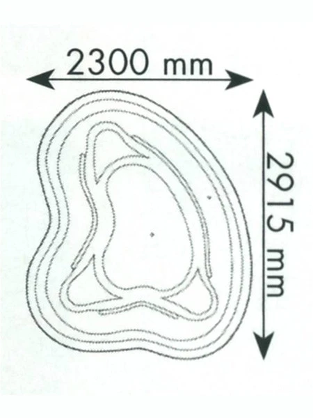 Teichbecken 152 Bio (GFK) - XXL-Produkt â Bild 2