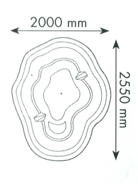 Teichbecken 180 Bio (GFK) - XXL-Produkt â Bild 2
