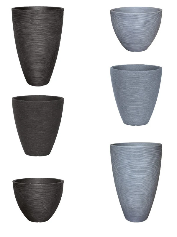 Pflanzkübel Rund Rillentopf – Bild 2
