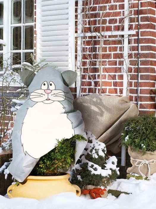 Winterschutz Vlieshaube Kater "Gismo" (Art.Nr. Vi27935) â Bild 2